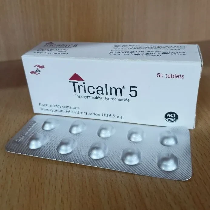 Pack Image: Tricalm 5 mg Tablet (5 x 10)