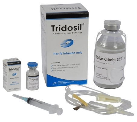 Pack Image: Tridosil 500 mg Injection (500 mg vial)