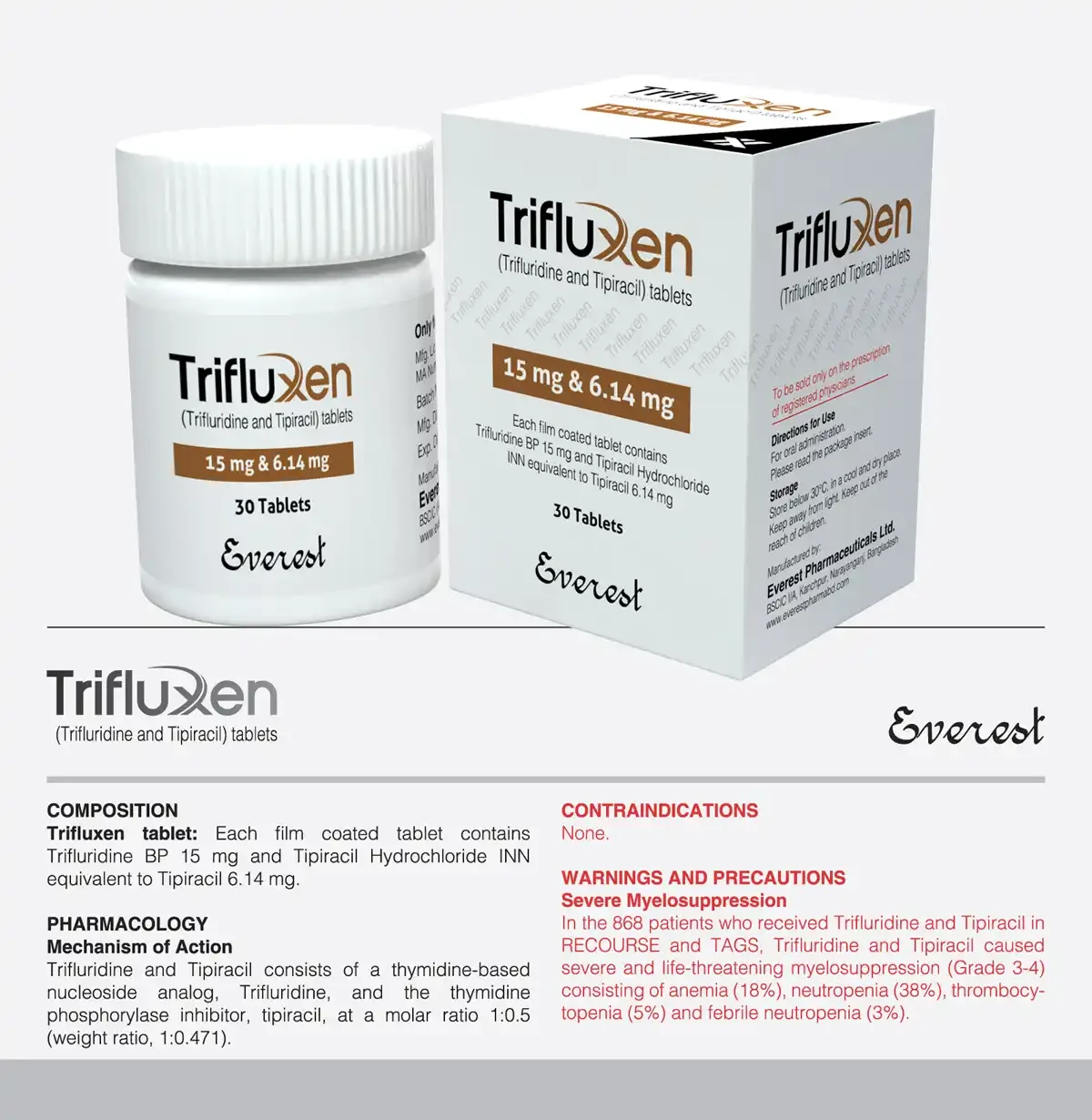Pack Image: Trifluxen 15 mg Tablet (1 x 30)