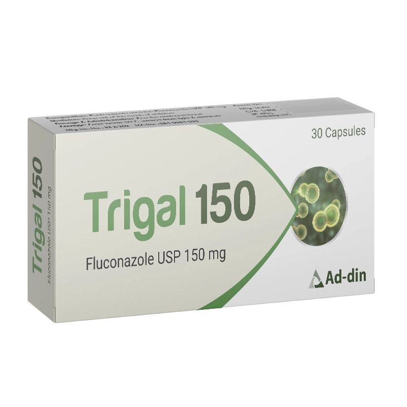 Pack Image: Trigal 150 mg Capsule (2 x 10)