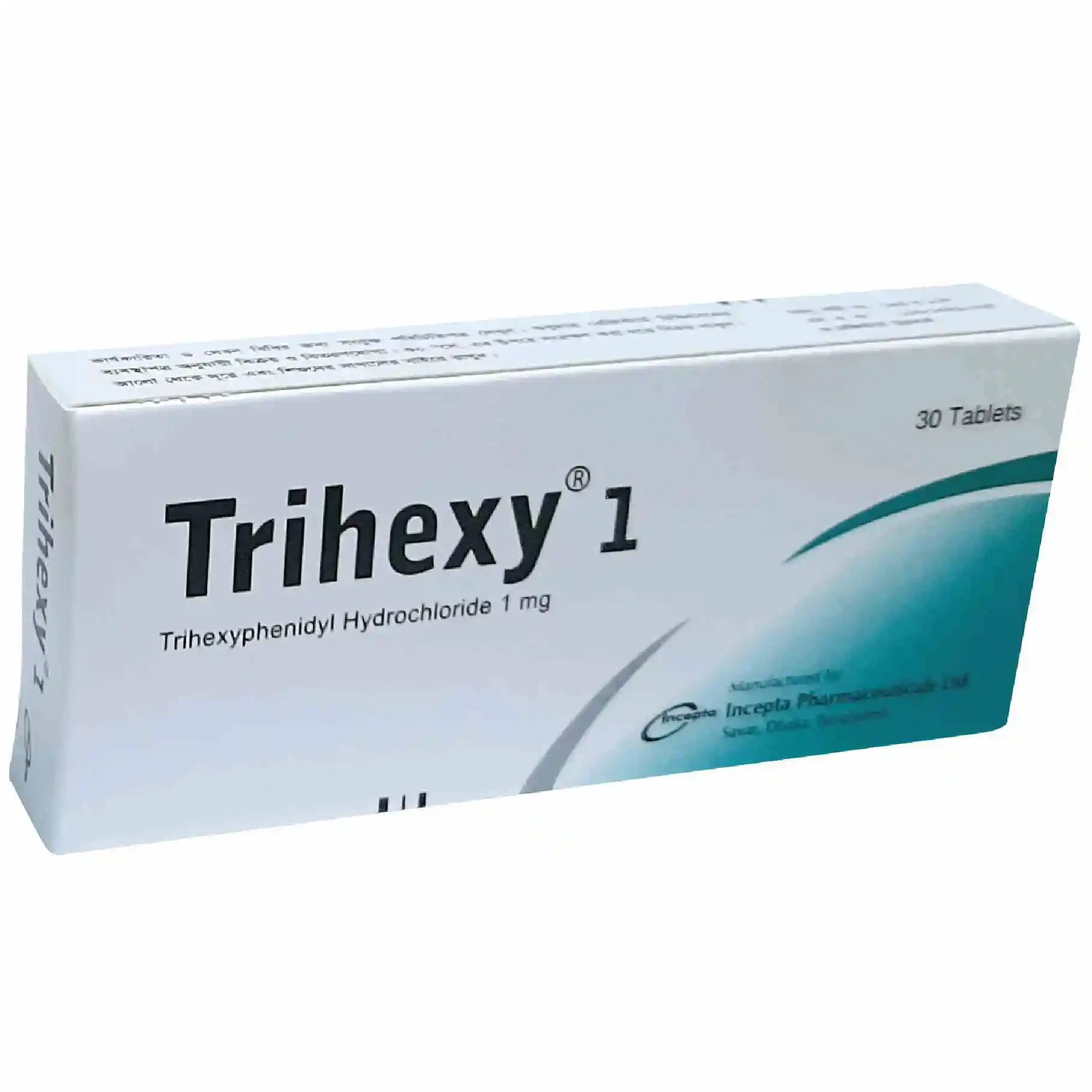Pack Image: Trihexy 1 mg Tablet (3 x 10)