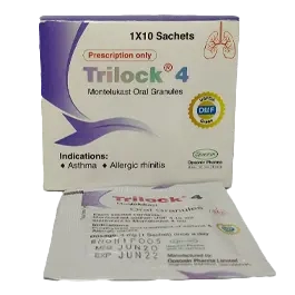 Pack Image: Trilock 4 mg Oral Granules (3.5 gm sachet)