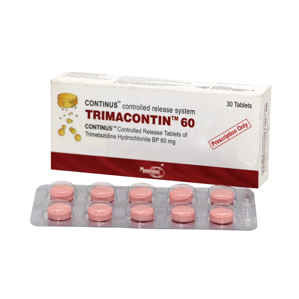 Pack Image: Trimacontin 60 mg Tablet (3 x 10)