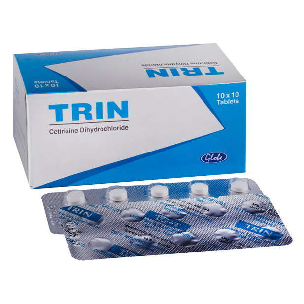 Pack Image: Trin 10 mg Tablet (10 x 10)