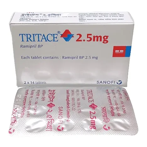 Pack Image: Tritace 2.5 mg Tablet (2 x 14)