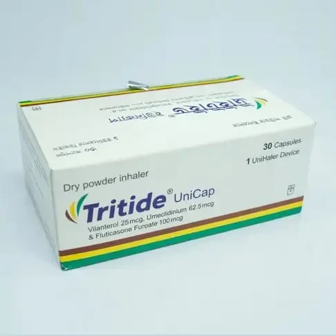 Pack Image: Tritide 25 mcg Inhalation Capsule (3 x 10)