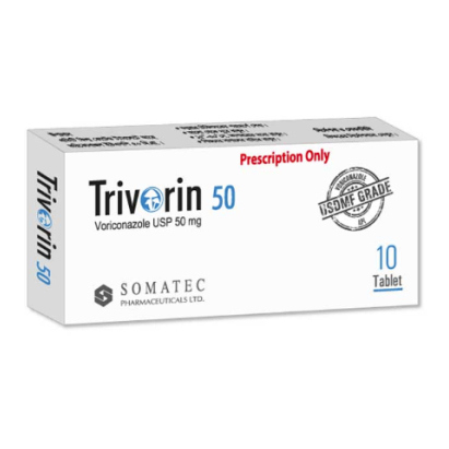 Pack Image: Trivorin 50 mg Tablet (1 x 10)