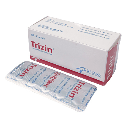 Pack Image: Trizin 10 mg Tablet (10 x 10)