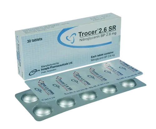 Pack Image: Trocer SR 2.6 mg Tablet (3 x 10)