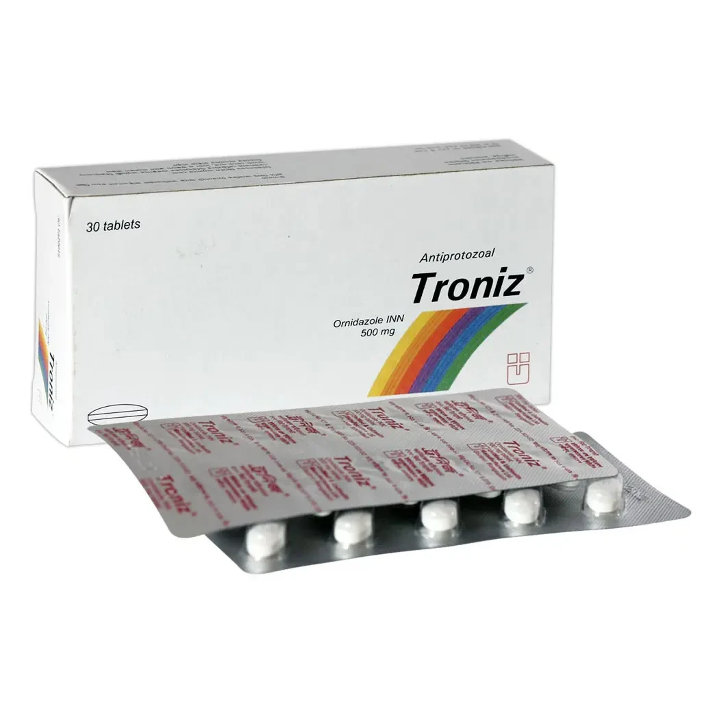 Pack Image: Troniz 500 mg Tablet (3 x 10)