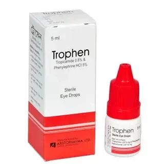 Pack Image: Trophen 0.8% 5% Eye Drop (5 ml drop)
