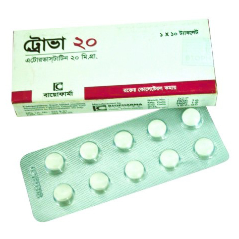 Pack Image: Trova 20 mg Tablet (3 x 10)
