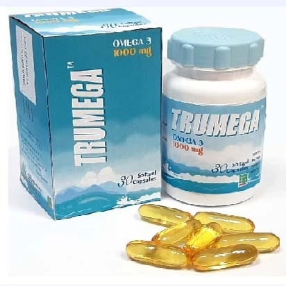 Pack Image: Trumega 1000 mg Capsule (1 x 30)