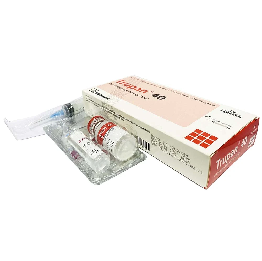 Pack Image: Trupan 40 mg Injection (40 mg vial)