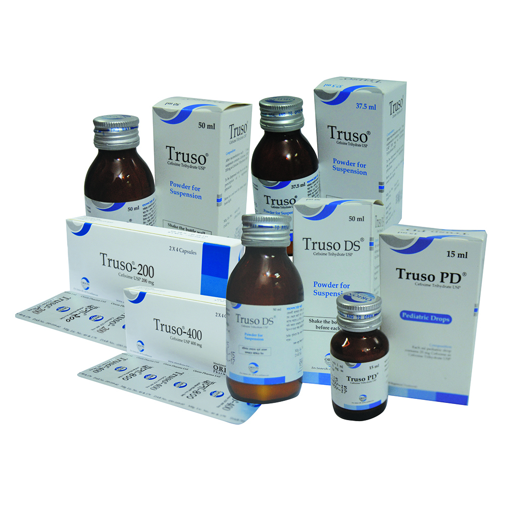 Pack Image: Truso PD 25 mg Pediatric Drop (15 ml bottle)