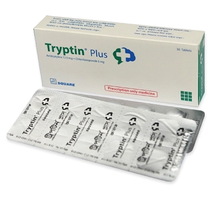 Pack Image: Tryptin Plus 12.5 mg Tablet (3 x 10)