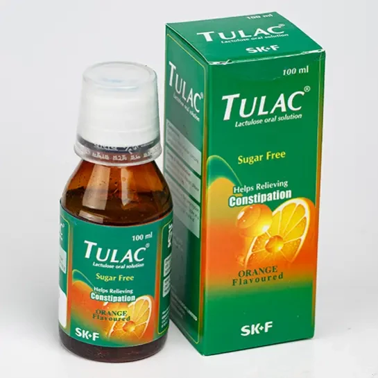 Pack Image: Tulac 3.35 gm Oral Solution (100 ml bottle)