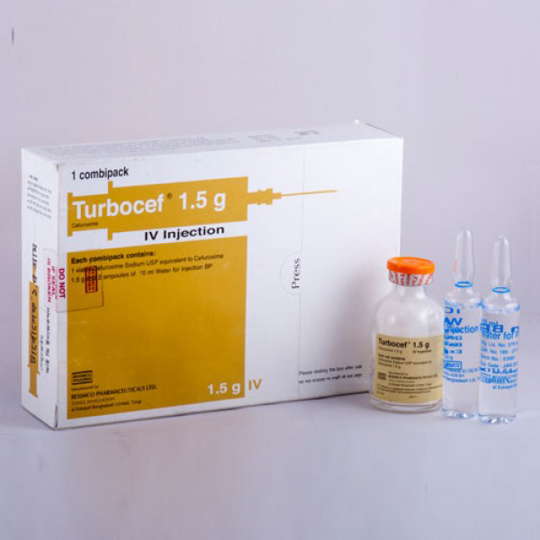 Pack Image: Turbocef 1.5 gm Injection (1.5 gm vial)
