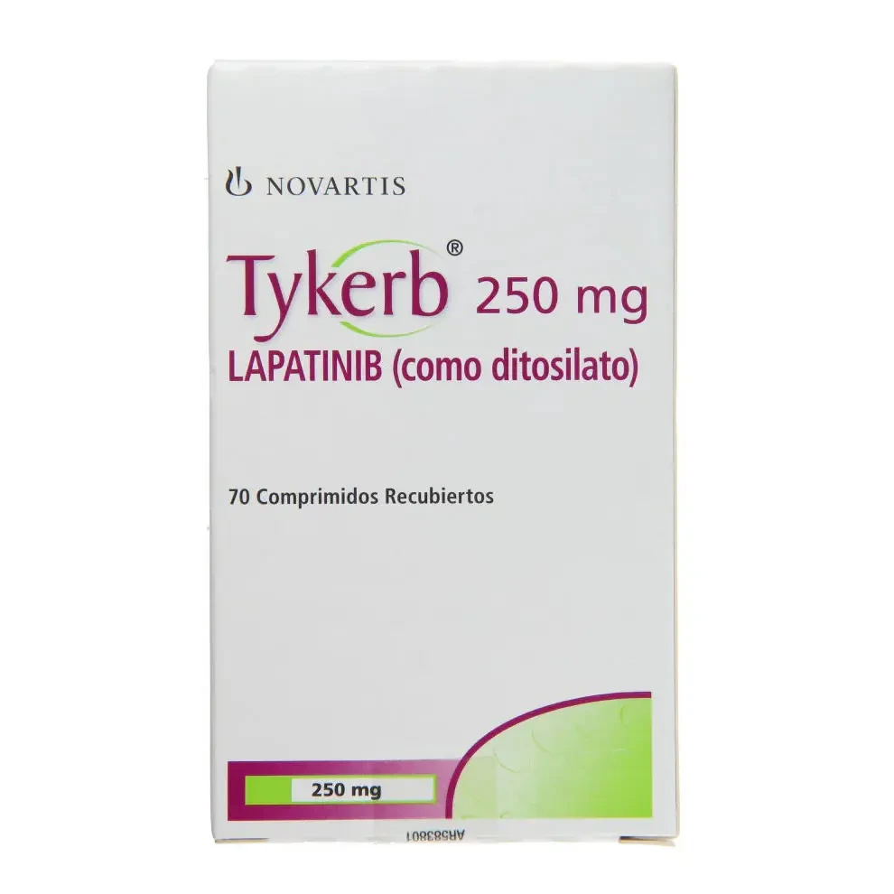 Pack Image: Tykerb 250 mg Tablet (1 x 70)