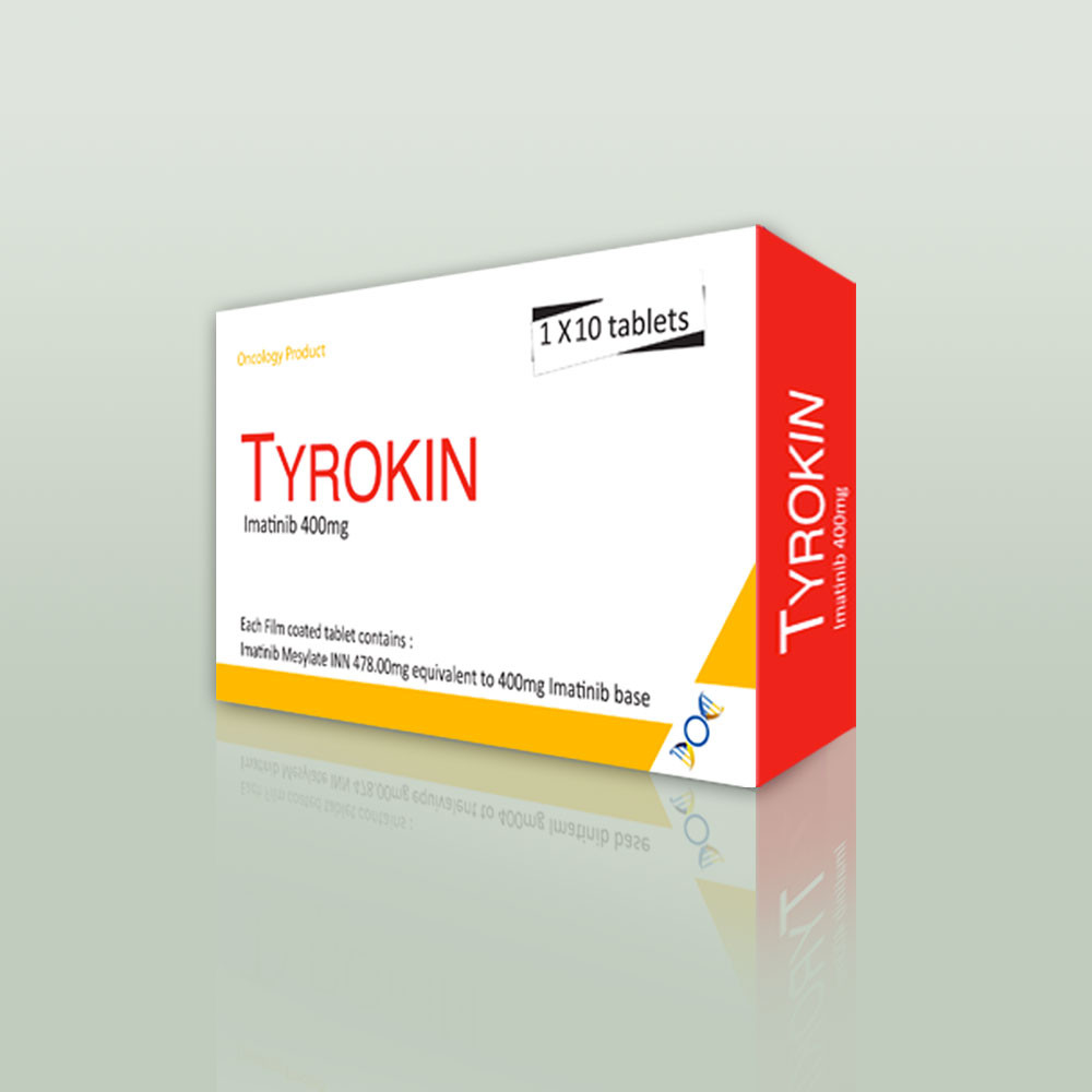 Pack Image: Tyrokin 100 mg Tablet (1 x 10)