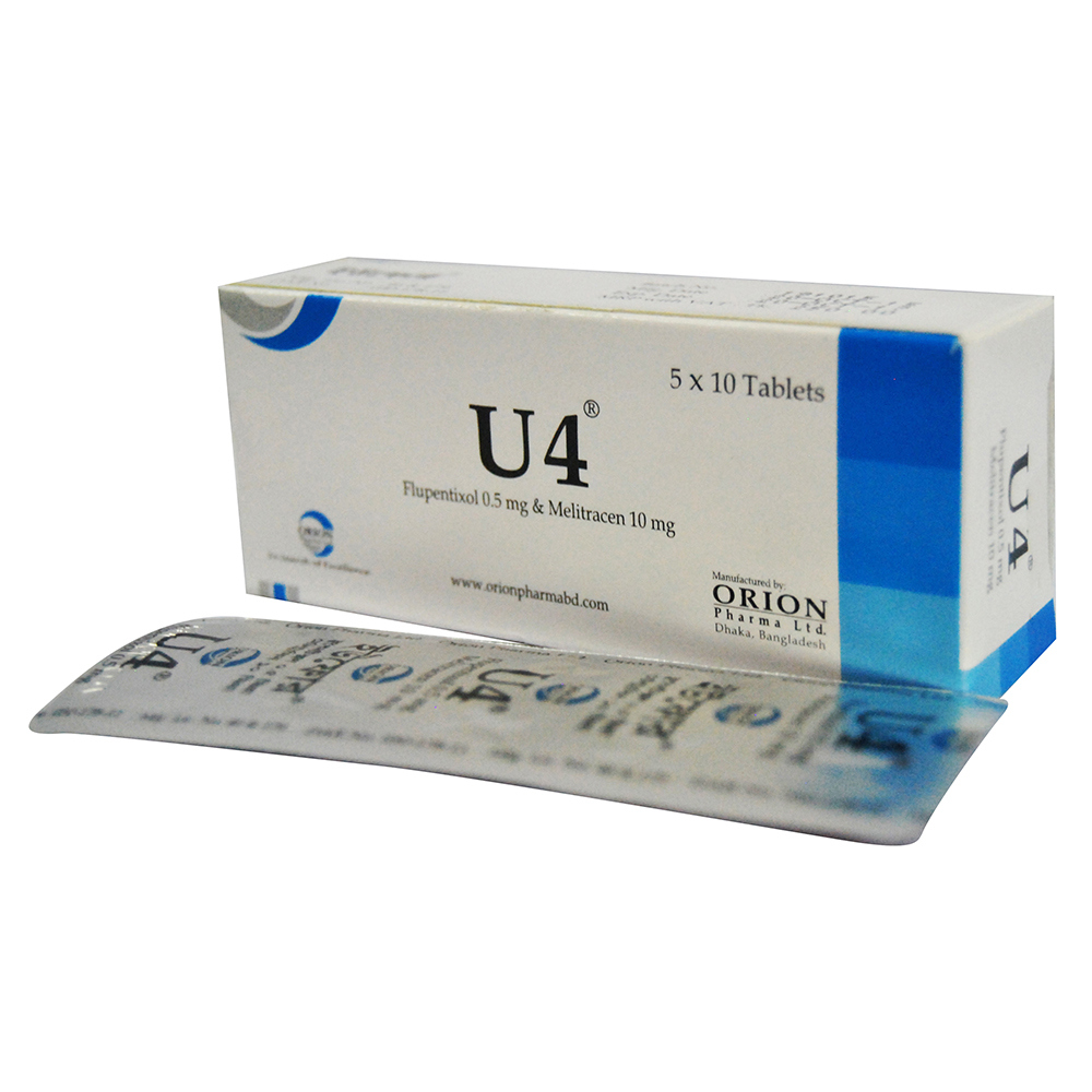 Pack Image: U4 0.5 mg Tablet (5 x 10)