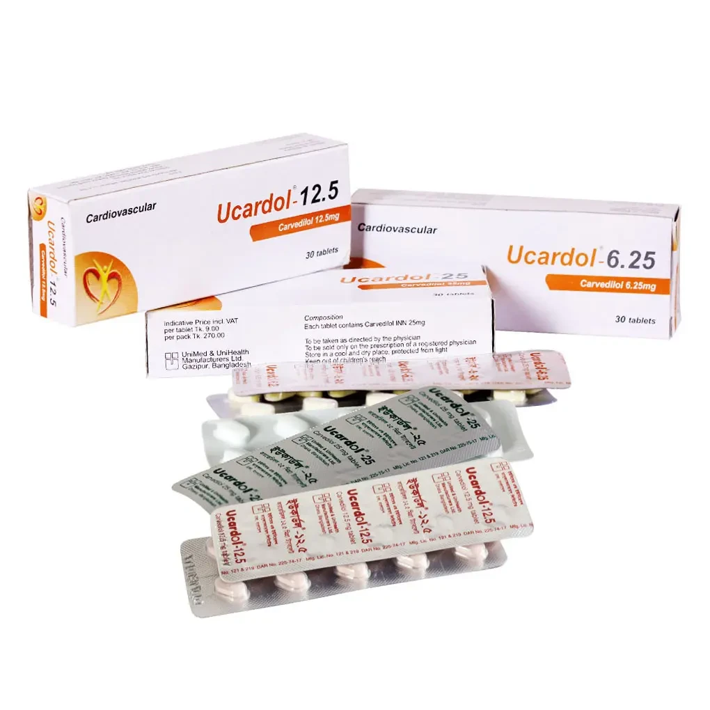 Pack Image: Ucardol 25 mg Tablet (3 x 10)