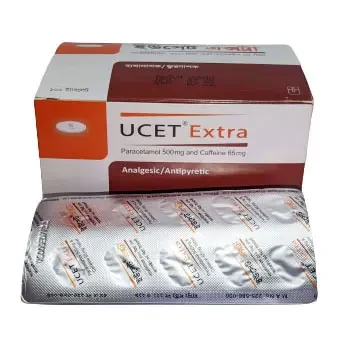 Pack Image: Ucet Extra 500 mg Tablet (10 x 10)