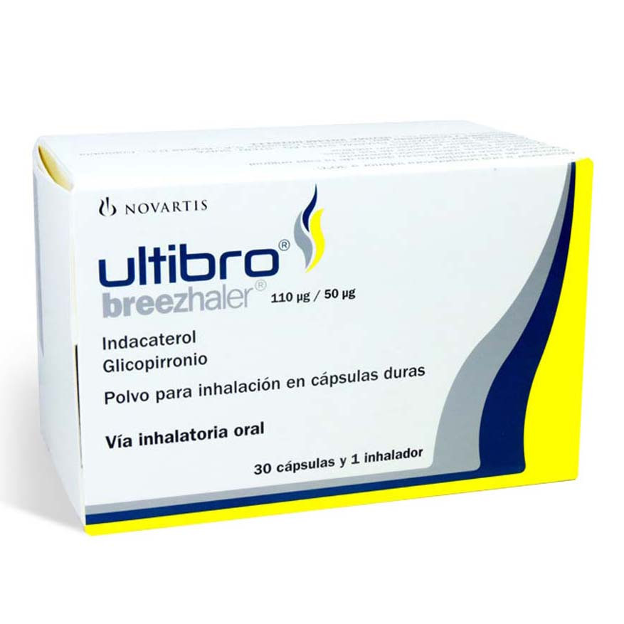 Pack Image: Ultibro 110 mcg Inhalation Capsule (3 x 10)