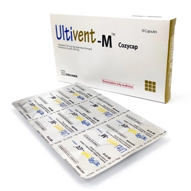 Pack Image: Ultivent-M 150 mcg Inhalation Capsule (1 x 10)