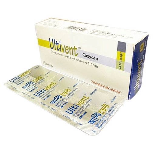 Pack Image: Ultivent 110 mcg Inhalation Capsule (3 x 6)