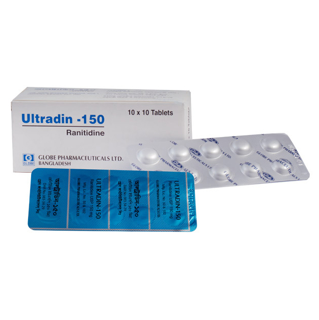 Pack Image: Ultradin 150 mg Tablet (10 x 10)