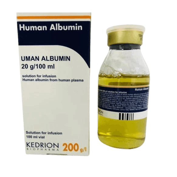 Pack Image: Uman Albumin 20% Injection (100 ml bottle)