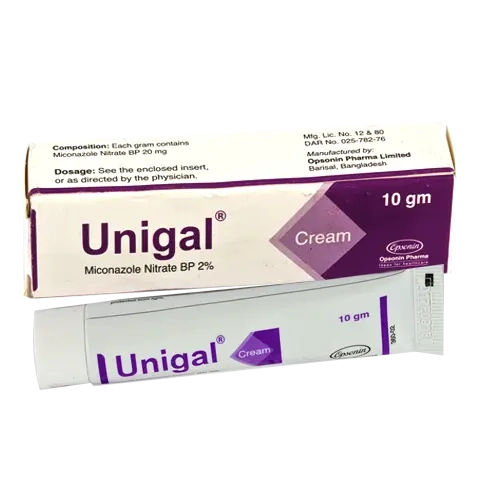 Pack Image: Unigal 2% w Cream (15 gm tube)