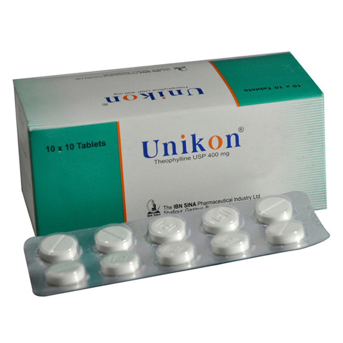 Pack Image: Unikon SR 400 mg Tablet (10 x 10)