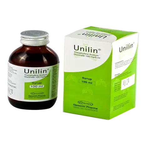 Pack Image: Unilin 120 mg Syrup (100 ml bottle)