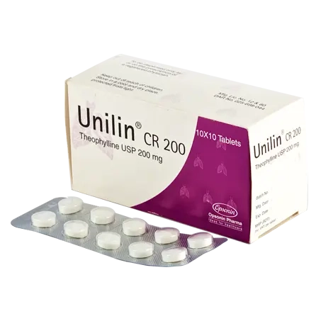 Pack Image: Unilin CR 200 mg Tablet (10 x 10)