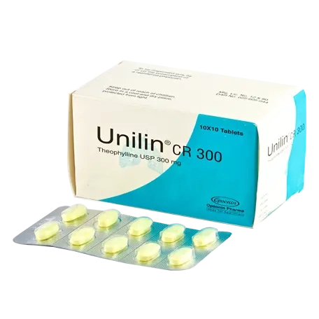 Pack Image: Unilin CR 300 mg Tablet (10 x 10)