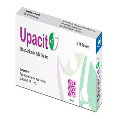 Pack Image: Upacit XR 15 mg Tablet (1 x 10)
