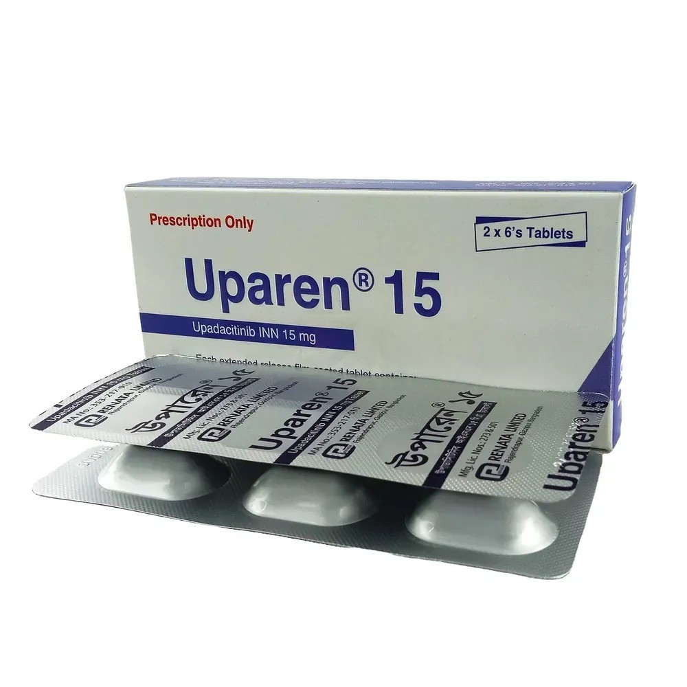 Pack Image: Uparen 15 mg Tablet (2 x 6)