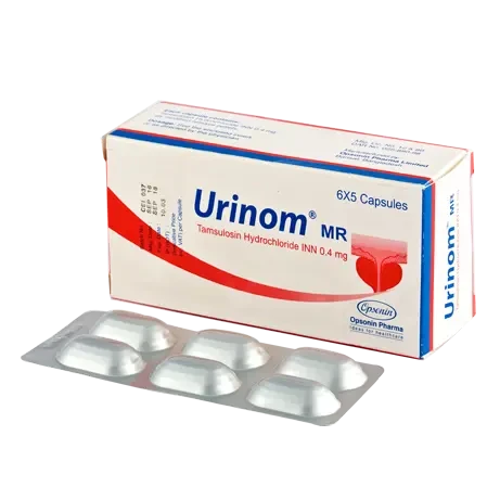 Pack Image: Urinom MR 0.4 mg Capsule (5 x 6)