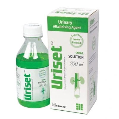 Pack Image: Uriset (1500 mg Oral Solution (200 ml bottle)