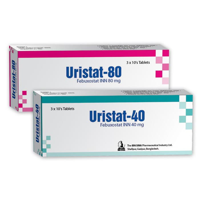 Pack Image: Uristat 40 mg Tablet (3 x 10)