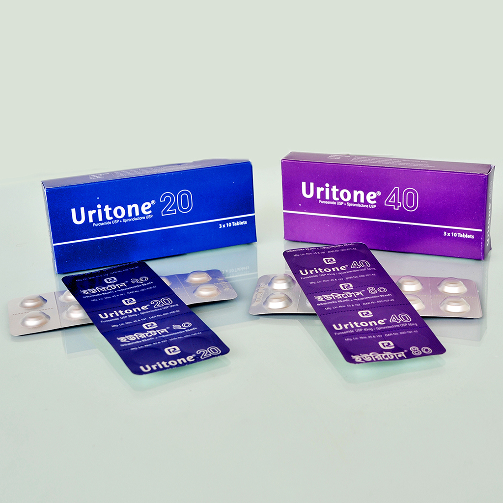 Pack Image: Uritone 20 mg Tablet (3 x 10)