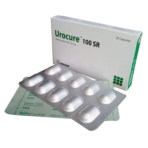 Pack Image: Urocure SR 100 mg Capsule (2 x 10)