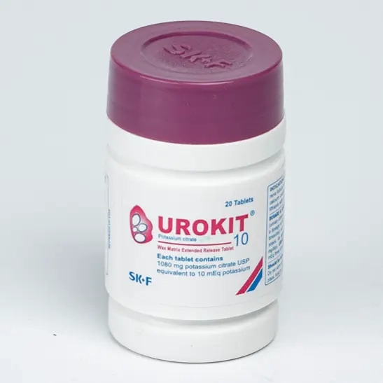 Pack Image: Urokit 1080 mg Tablet (1 x 20)