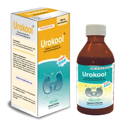 Pack Image: Urokool (1500 mg Oral Solution (200 ml bottle)