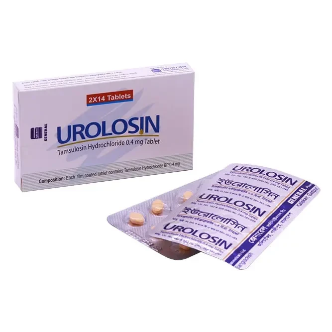 Pack Image: Urolosin 0.4 mg Tablet (2 x 14)