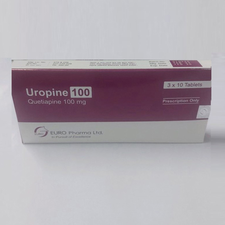 Pack Image: Uropine 100 mg Tablet (3 x 10)