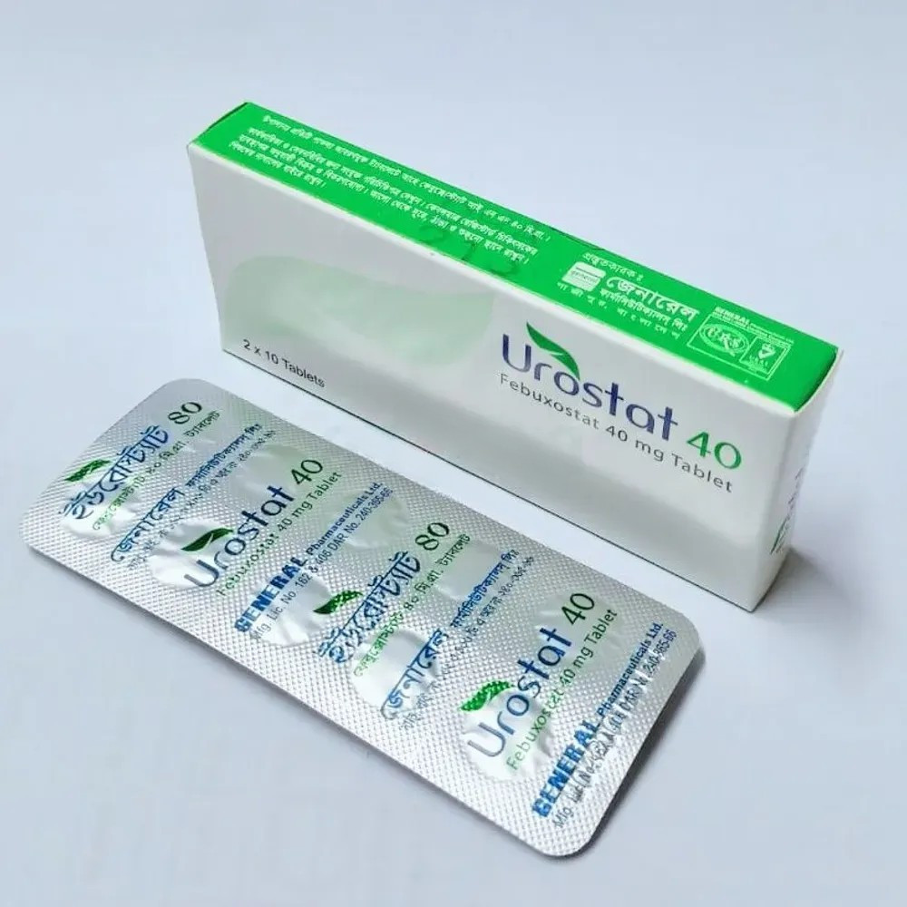 Pack Image: Urostat 40 mg Tablet (2 x 10)