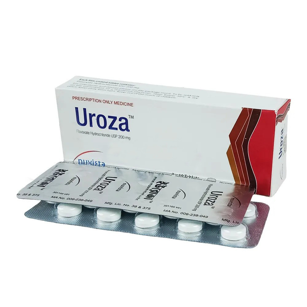 Pack Image: Uroza 200 mg Tablet (3 x 10)